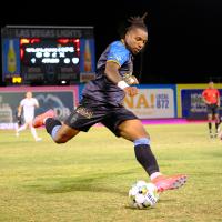 Las Vegas Lights FC in action