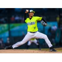 Columbia Fireflies pitcher Yunior Marte