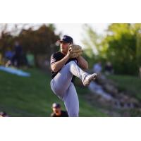 Sioux City Explorers' Austin Drury in action